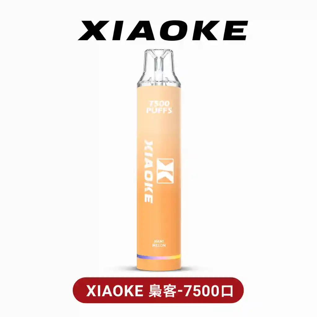 XIAOKE枭客7500口一次性電子煙（可充電）（發光設計，爆款推薦！）【限時買五送一，送完為止！！】